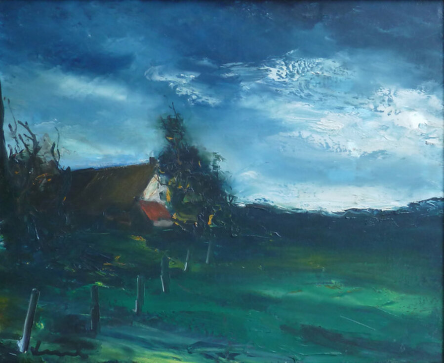 Landscape in Normandy