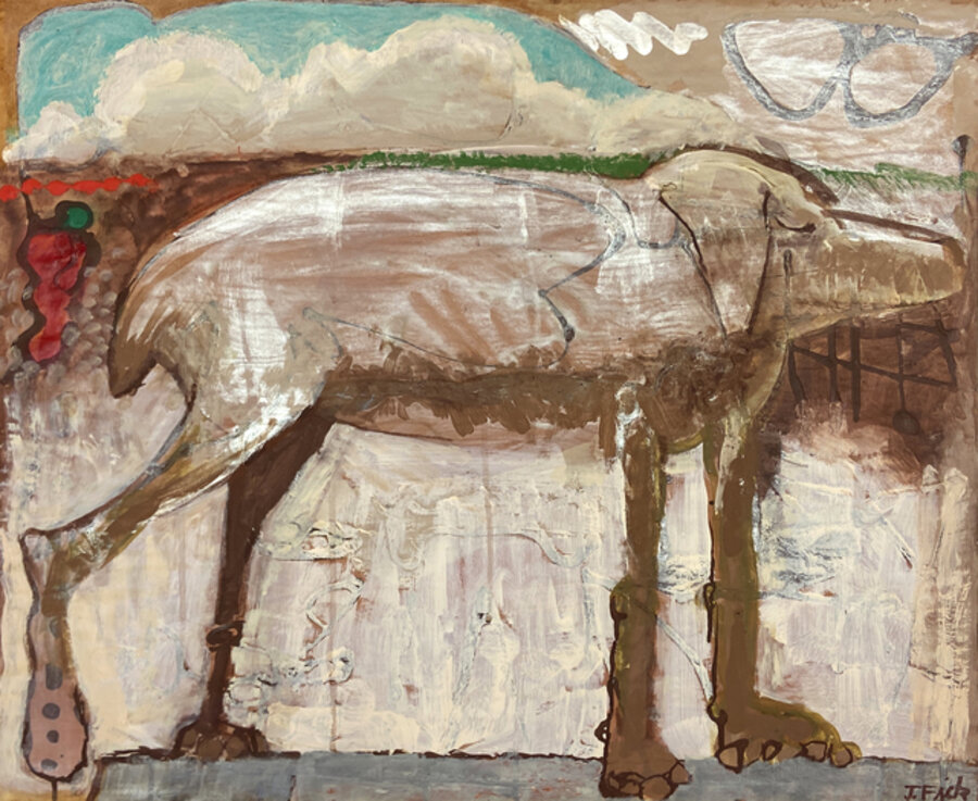 Untitled (Santa Fe Dog)