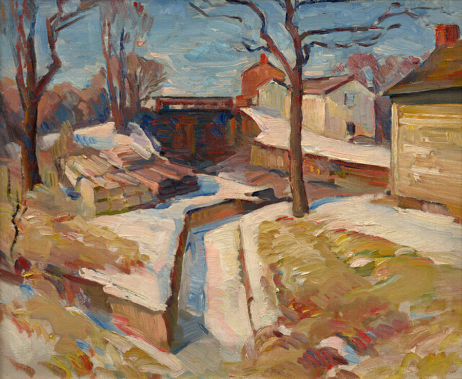 Winter Towpath, New Hope