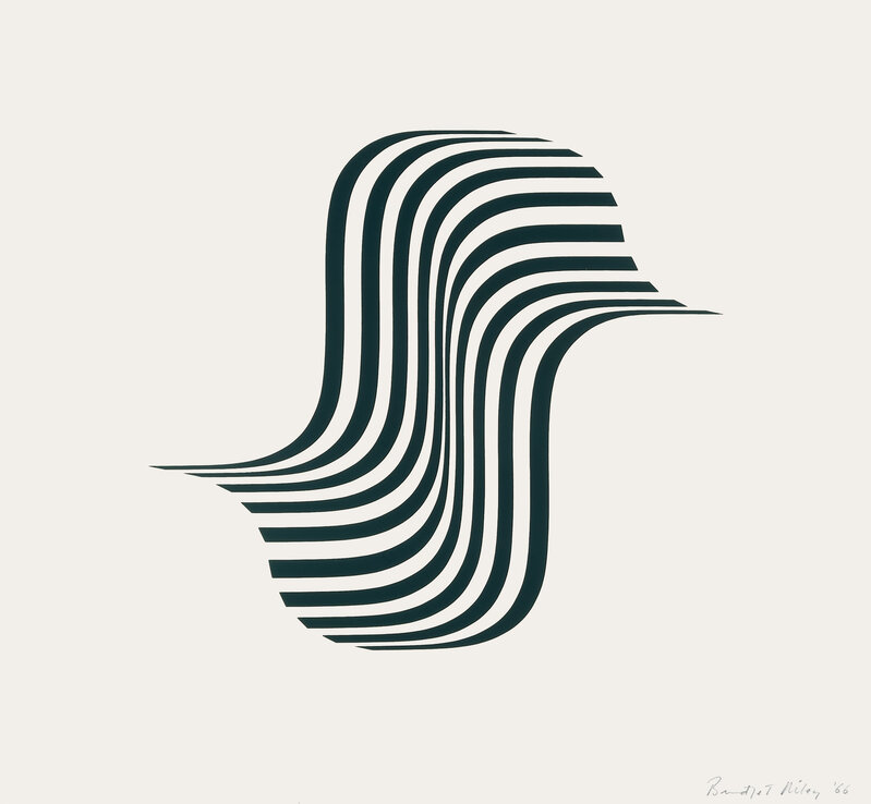 Bridget Riley, ‘Winged Curve’, 1966, Print, Screenprint - signed & numbered within the edition of 75, Frestonian Gallery