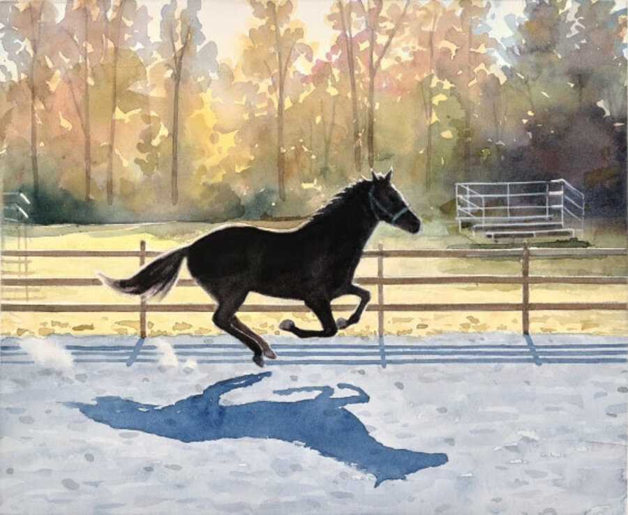 Galloping Horse