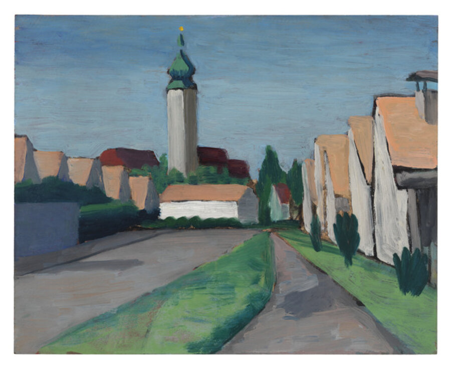 Vorstadt mit Barockkirche (München Ramersdorf)