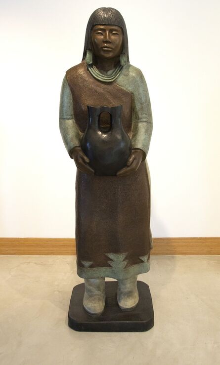 Doug Hyde, ‘Untitled (Hopi Woman with Wedding Pot)’, 1991
