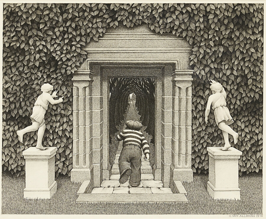Untitled drawing from The Garden of Abdul Gasazi