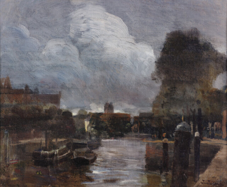 Canal in Dordrecht