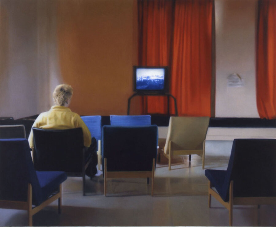 Man Watching T.V. 4