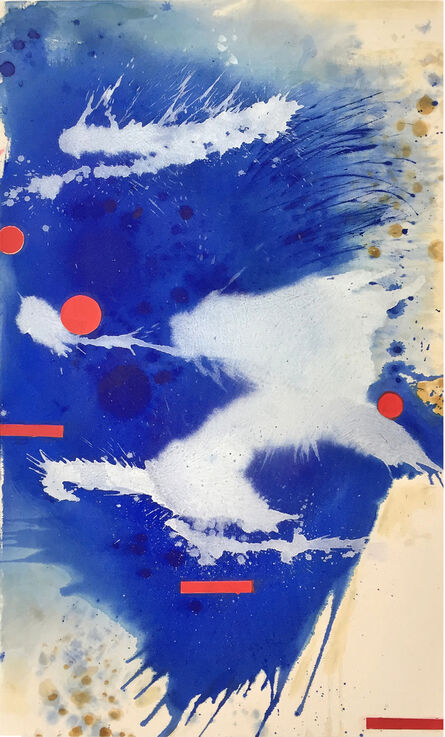 Janet Filomeno, ‘Blue Crystals Revisited No.15’, 2019