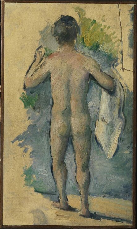 Paul Cézanne, ‘Standing Bather Seen from Behind’, ca. 1879-82