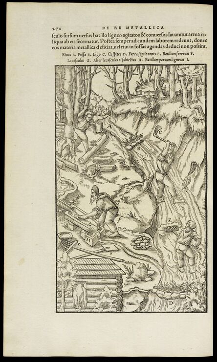 Georg Agricola, ‘Page 270’, 1556