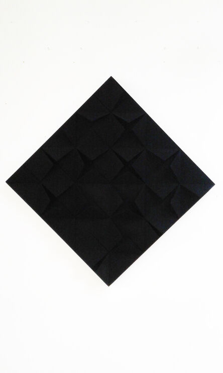 LAb[au], ‘origamiSquare, Superblack’, 2020 