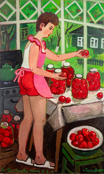 Zoya Cherkassky-Nnadi, ‘Tomatoes’, 2023