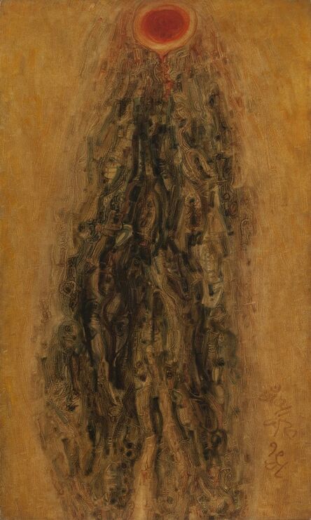 Ambadas Khobragade, ‘Faceless Divinity’, 1967