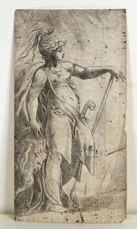 Andrea Schiavone, ‘Bellona (Enyo).’, 1546-1552