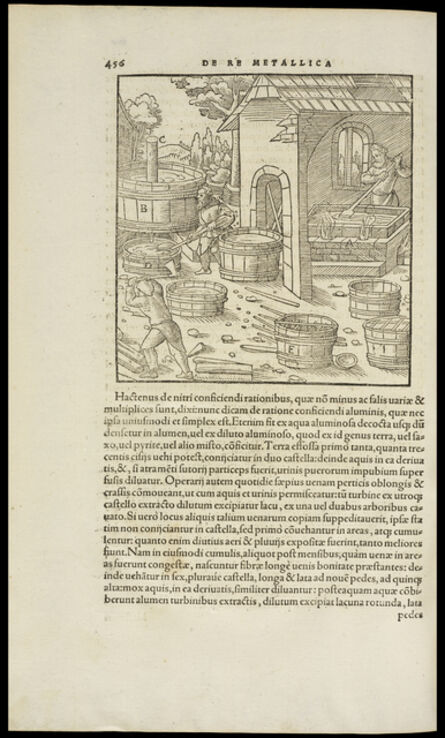Georg Agricola, ‘Page 456’, 1556