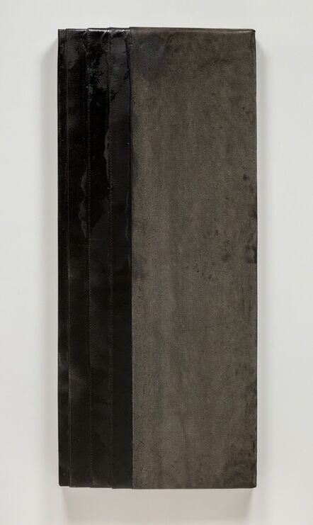 Theaster Gates, ‘cool gray study. no flame’