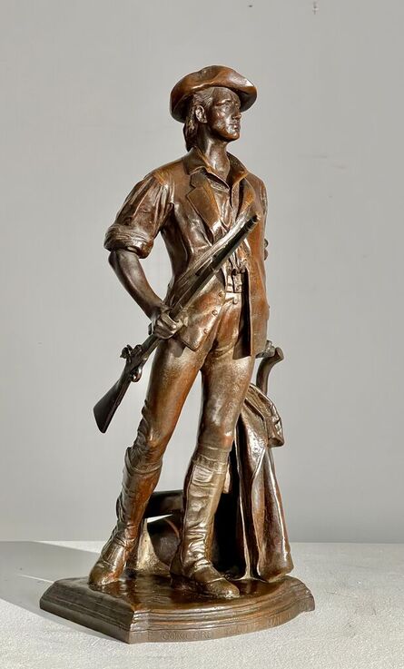 Daniel Chester French, ‘The Concord Minuteman’, 1889-1890
