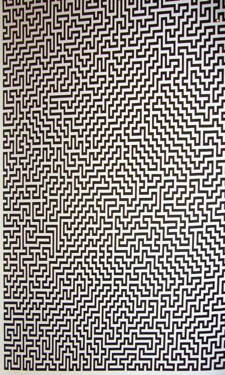 Ignacio Uriarte, ‘Single-Line Labyrinths 2’, 2007