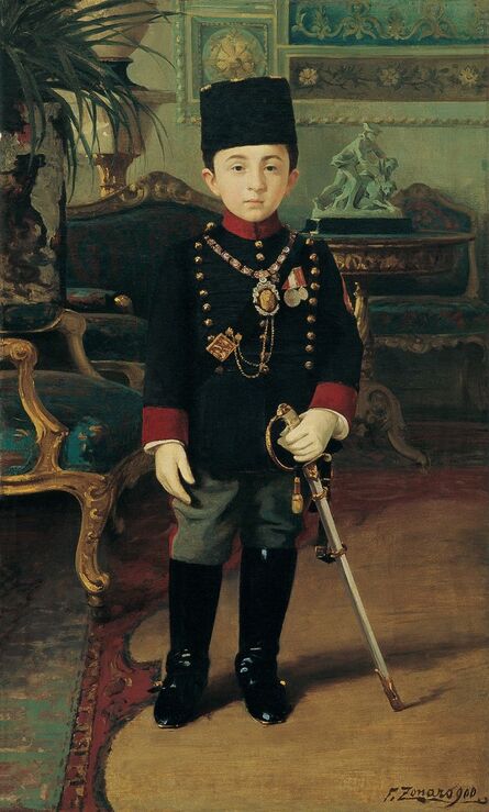 Fausto Zonaro, ‘Prince Abdürrahim Efendi’, Early 20th Century