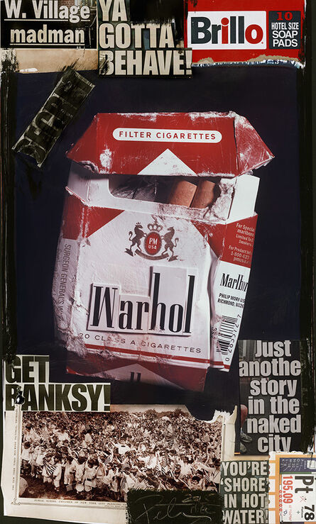Peter Tunney, ‘Warhol Cigarettes (Get Banksy)’, 2015