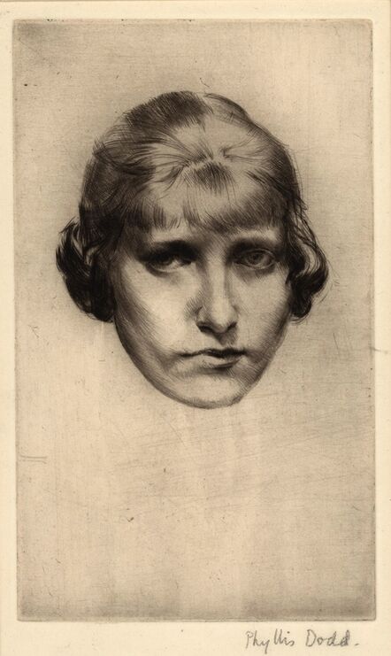 Phyllis Dodd, ‘Self Portrait ’, 1925