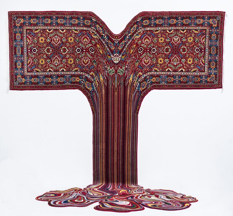 Faig Ahmed, ‘Siddharta Gautama’, 2017, Textile Arts, Handmade woolen carpet, Sapar Contemporary