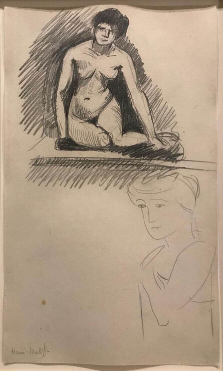 Henri Matisse, ‘Femme nue assise’, 1901