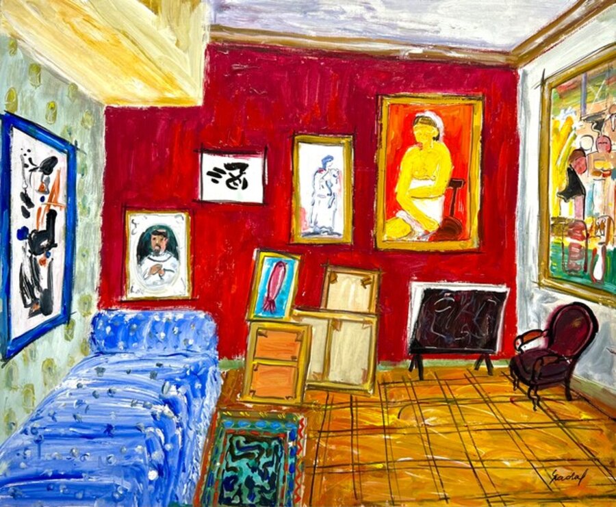 Chambre aux reflets