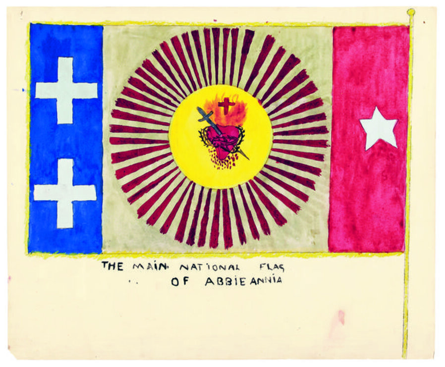 The main National flag of Abbieannia