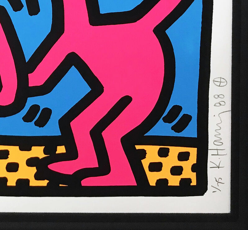 Keith Haring, ‘POP SHOP QUAD II’, 1988, Print, SCREENPRINT, Gallery Art