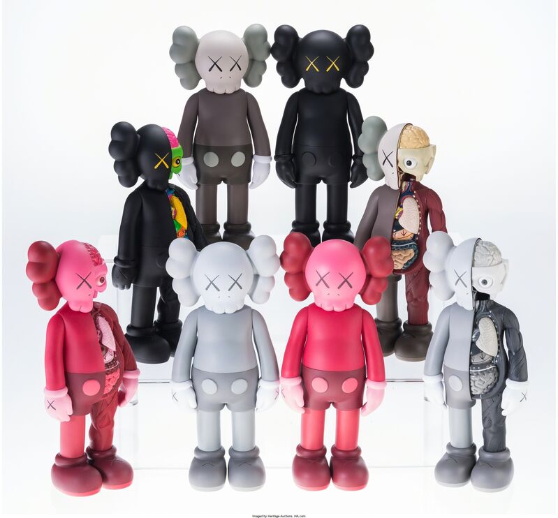 KAWS, ‘Companions (Open Edition) (Set of 8)’, 2016, Other, Painted cast vinyl, Heritage Auctions