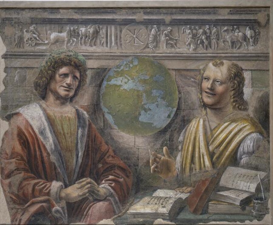 Heraclitus and Democritus