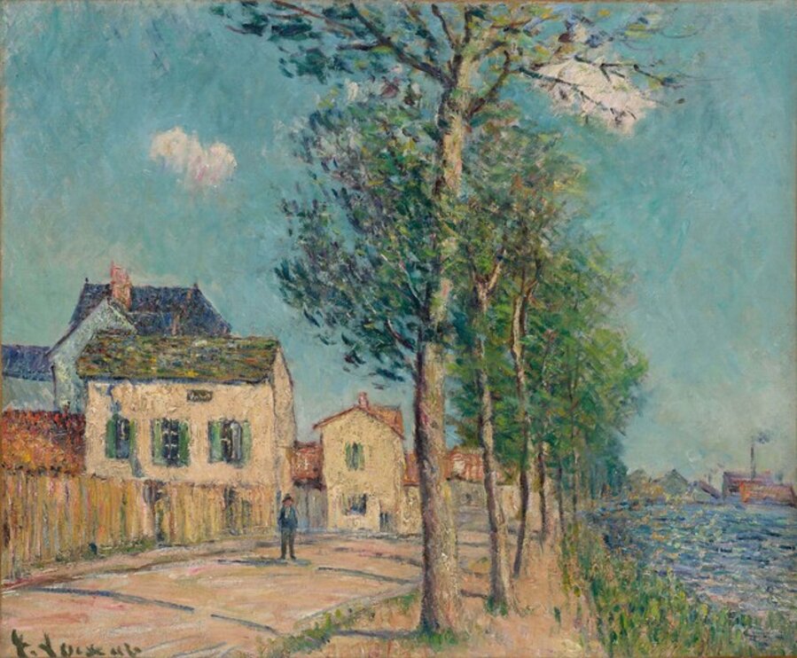 Chemin au bord de l’Oise, Quai du Pothuis