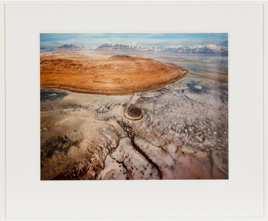 Robert Smithson Spiral Jetty, Rozel Point, SaltLake City, Utah
