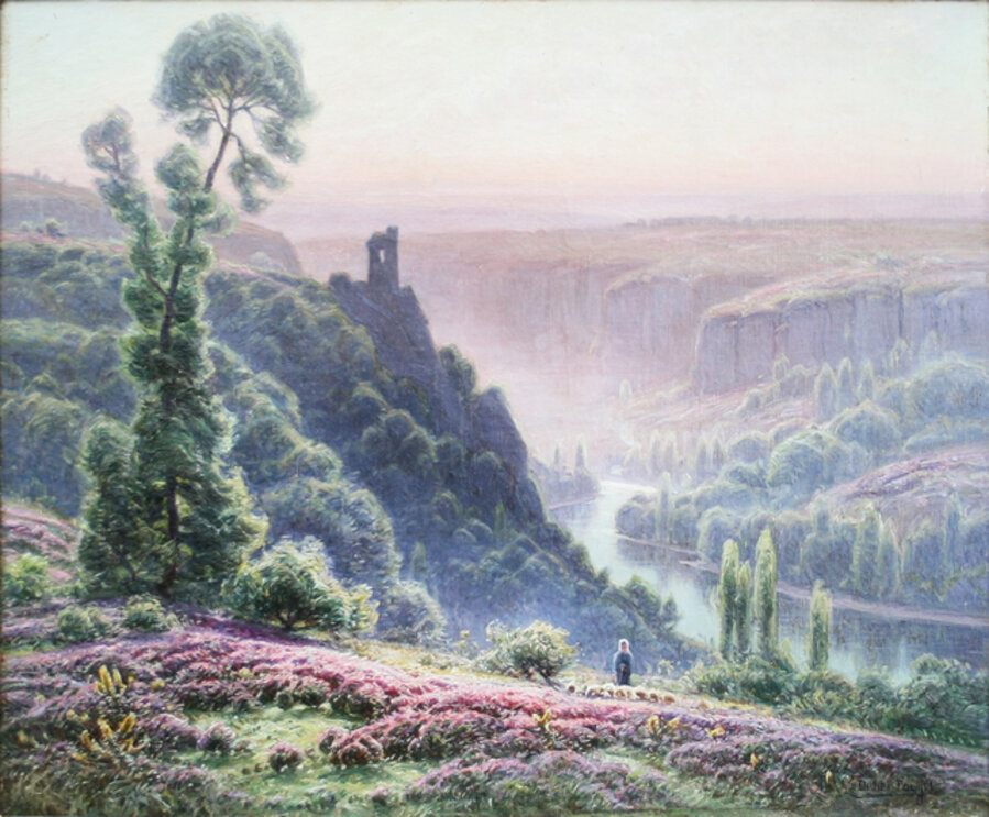 Le matin, Bruyère en fleur