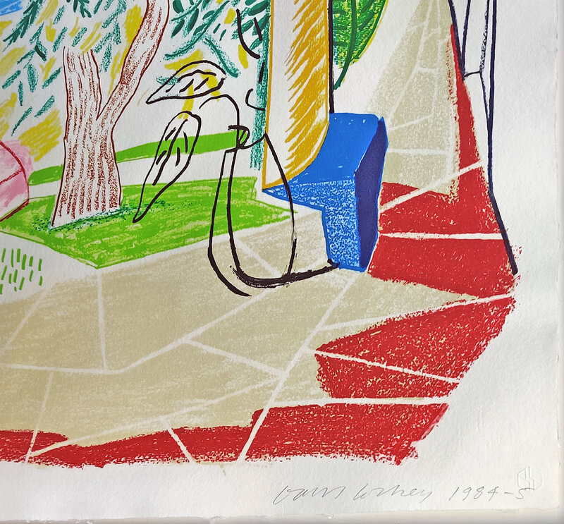 David Hockney, ‘Views of Hotel Well I, from Moving Focus series’, 1984-1985, Print, LITHOGRAPH, Gallery Art