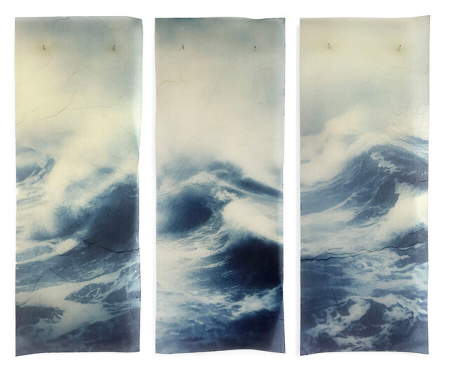 Wave Triptych, from Moment In Time