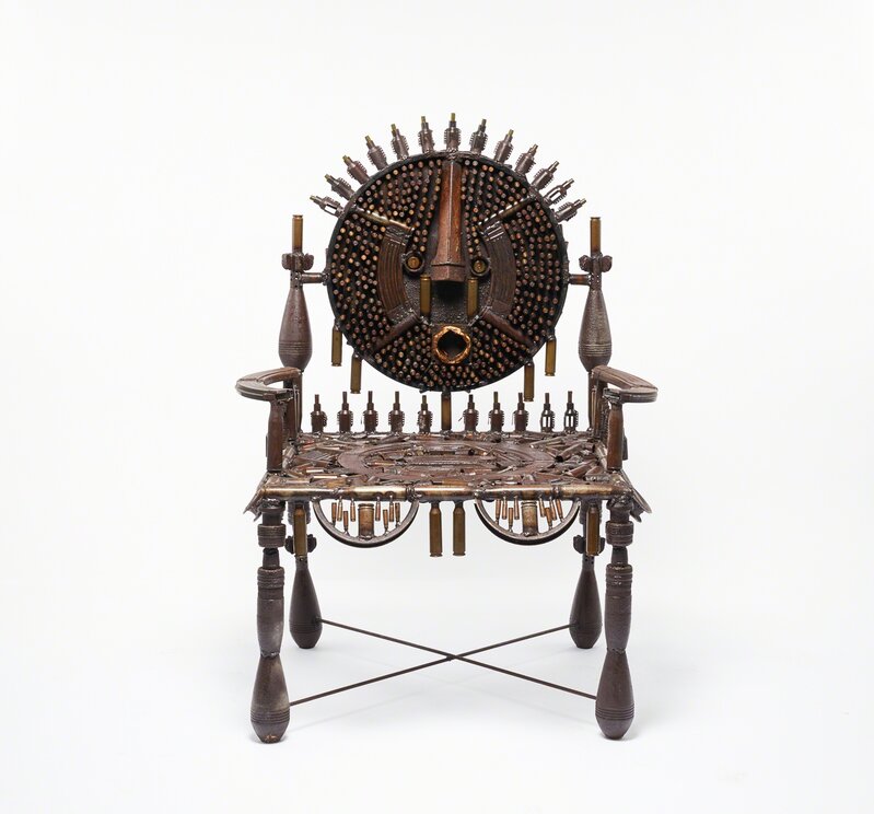 Gonçalo Mabunda, ‘Untiled (throne)’, 2017, Sculpture, Decommissioned arms, Larkin Durey