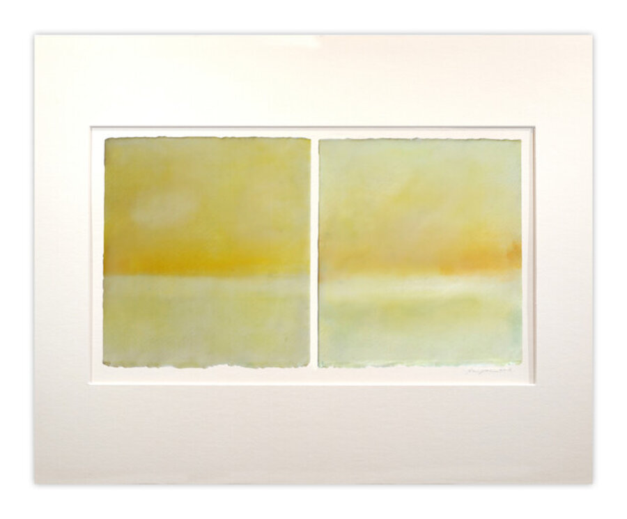 Yellow on Yellow (Abstract Painting)