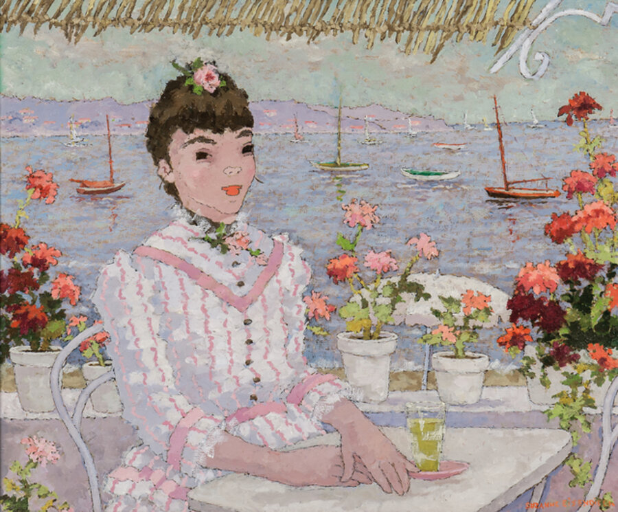 Terrasse à Èze sur Mer