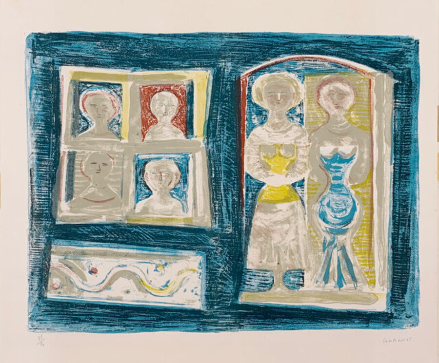 Donne Alla Finestra (Femme à la Fenêtre)