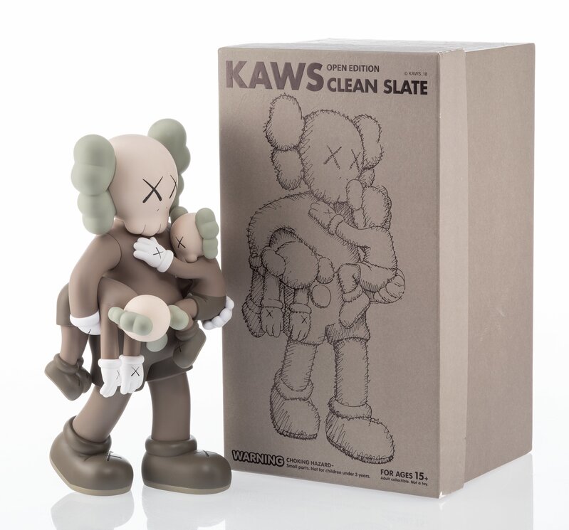 KAWS, ‘Clean Slate (Brown)’, 2018, Sculpture, Painted cast vinyl, Heritage Auctions