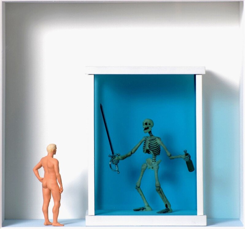 Volker Kühn, ‘Homage to Hirst’, 2023, Sculpture, Sculpture in box, Plus One Gallery