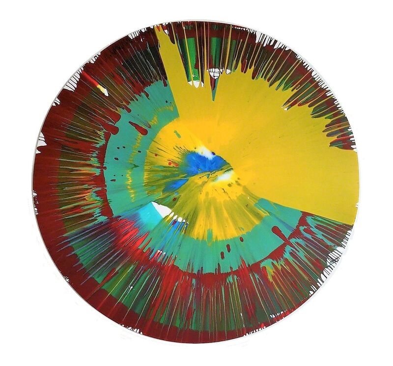 Damien Hirst, ‘"Spin Painting", 2009, Painting, Requiem at the Pinchuk Art Centre Ukraine, Collaboration.’, 2009, Painting, Acrylic on Paper, VINCE fine arts/ephemera