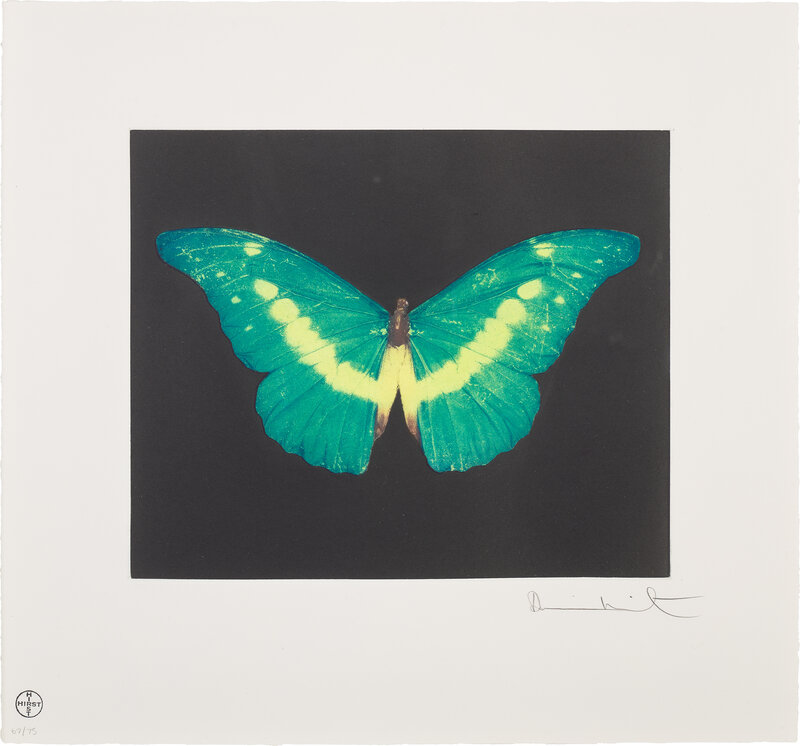 Damien Hirst, ‘To Believe’, 2008, Print, Etching in colours, on wove paper, with full margins., Phillips