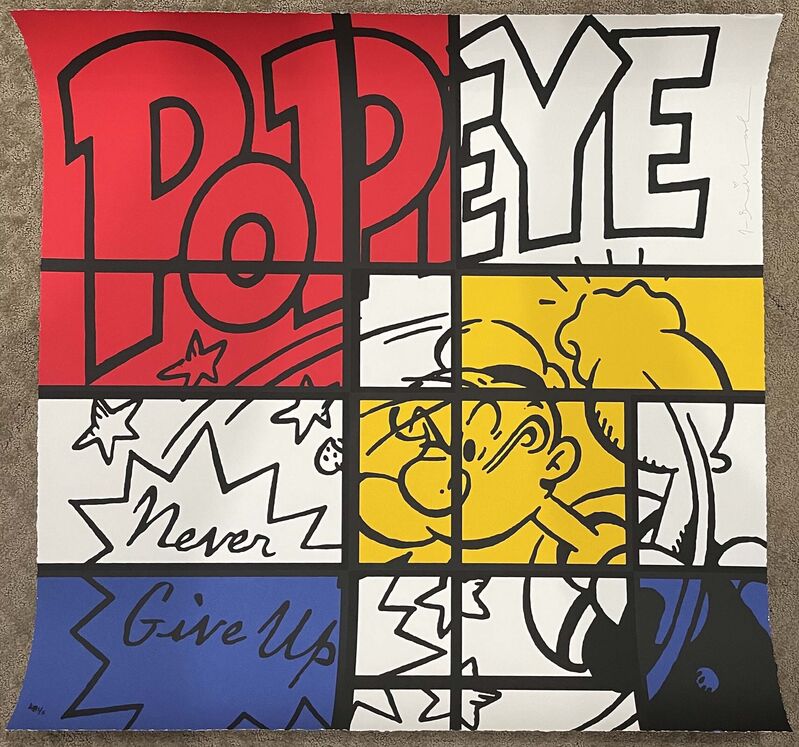 Mr. Brainwash, ‘Popeye (Mondrian)’, 2019, Print, Screenprint, Artsy x Tate Ward