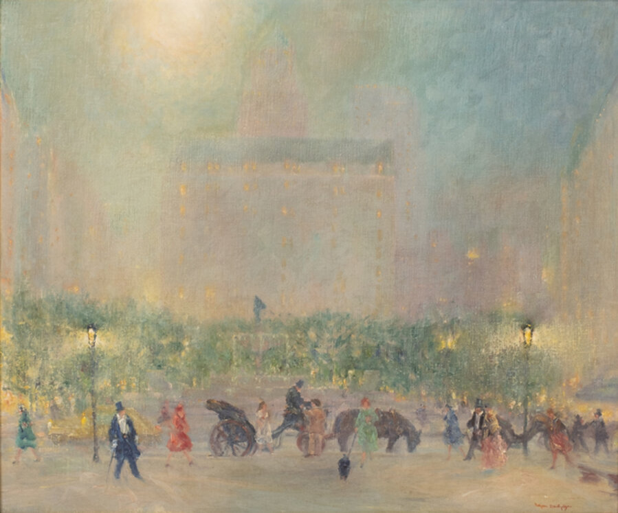 Summer Evening, The Plaza, New York City