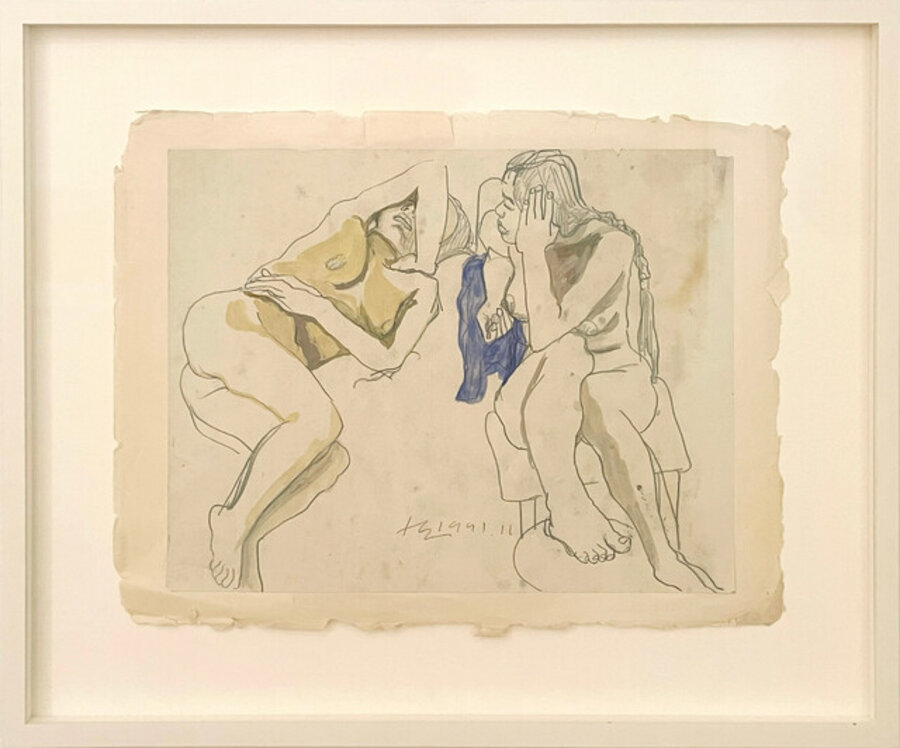 Study of Two Nudes