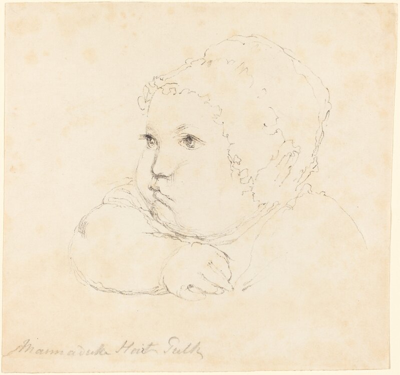 ‘Head of a Child in a Cap’, Print, Lithograph on wove paper, National Gallery of Art, Washington, D.C.