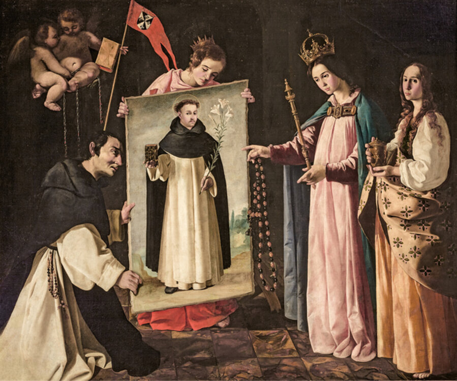 Santo Domingo en Soriano (The Apparition of the Virgin to a Monk of Soriano)