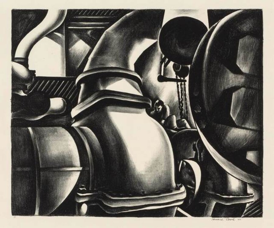 ENGINE ROOM (D. 128)